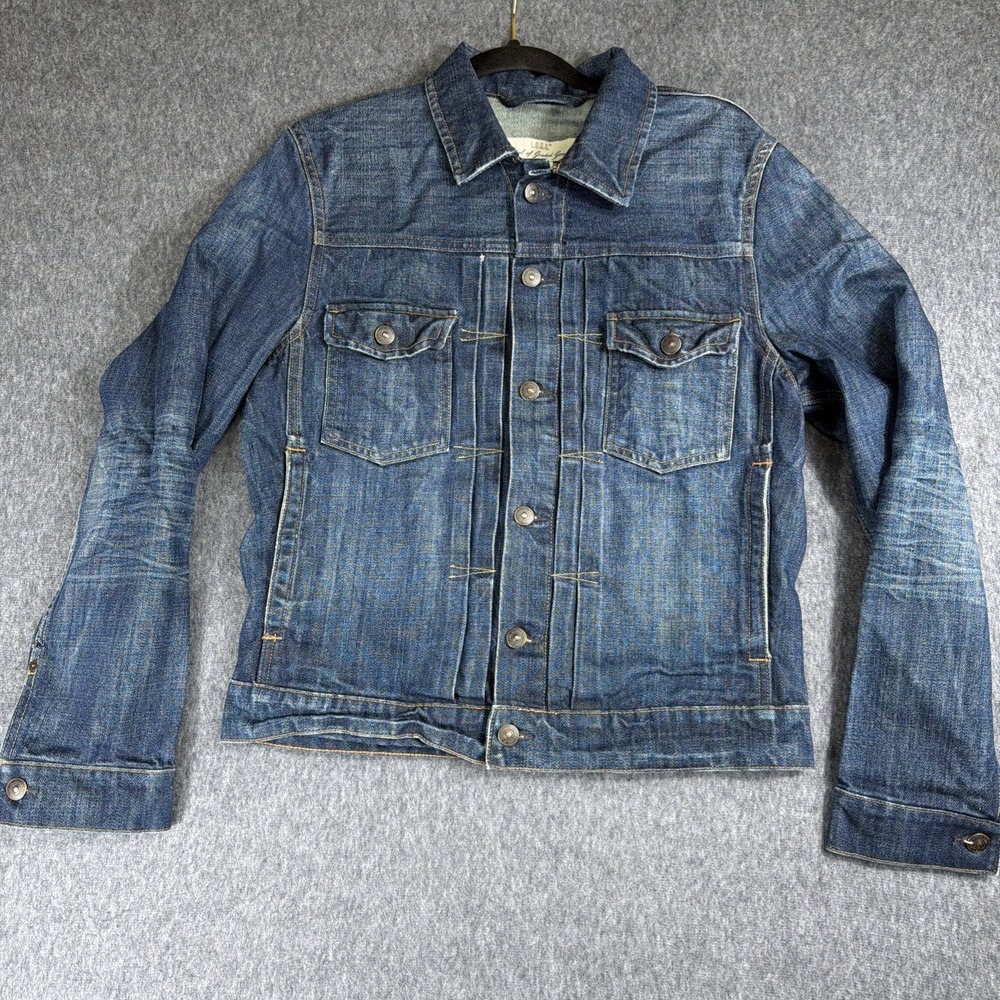 H&M L.O.G.G. Jean Jacket Womens Medium Blue‎ Denim Label of Graded Goods